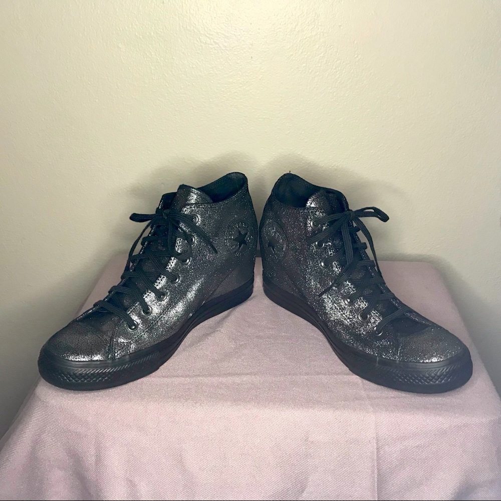 Converse Chuck Taylor Wedge Sneakers SPARKLE
